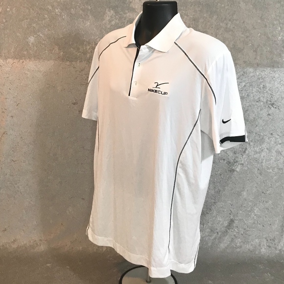 NIKE GOLF DRI-FIT "NIKECUP" POLO SHIRT - Picture 4 of 8